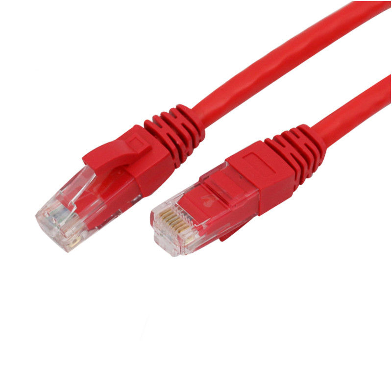 Cable de puente de Ethernet de la red del cordón de remiendo de Cat7 Cat8 Cat5E UTP 24Awg