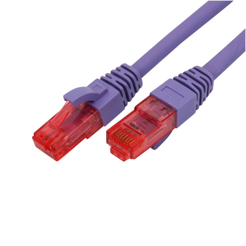 Cable de puente de Ethernet de la red del cordón de remiendo de Cat7 Cat8 Cat5E UTP 24Awg
