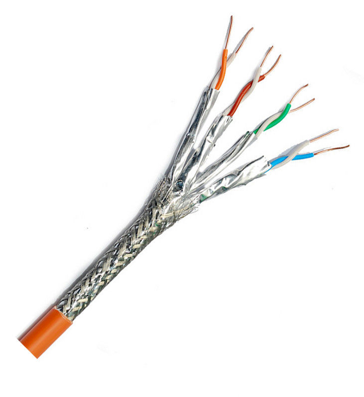 los 100m los 305m los 500m los cordones de remiendo de la red cablean el gato 8 SFTP de Ethernet