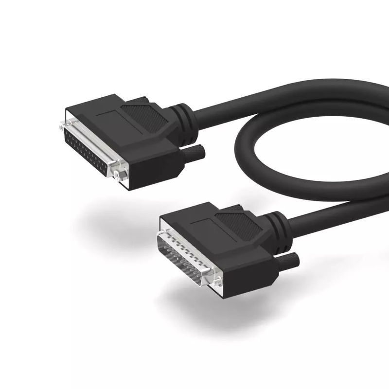 Cables de comunicación DB25 con doble blindaje D-SUB 25 Pin to Pin RS232 Serial Cable