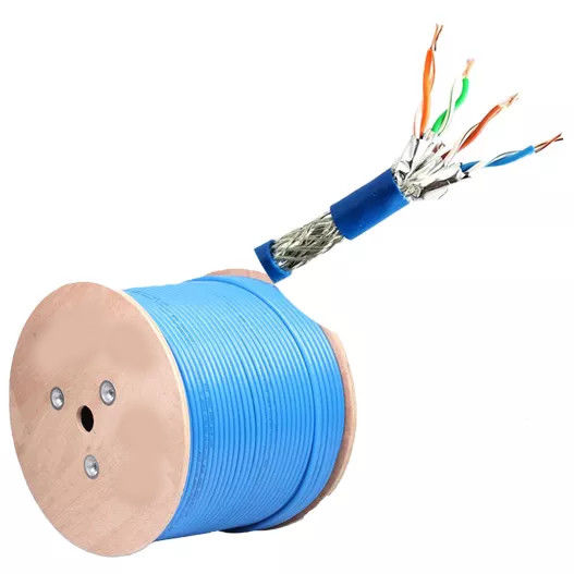 23AWG*4P Lan Cable Cat7 305m Soporte 10 Gigabit Ethernet Transmisión de red