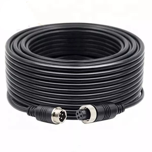 Arnés de cableado del robot del niquelado OEM del cable del conector del cable de la prenda impermeable del Pin M12 4
