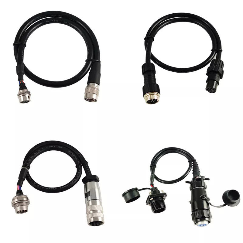 M12 M16 IP67 Cable de conector impermeable de arnés de cableado de robot de 3 pines para LED