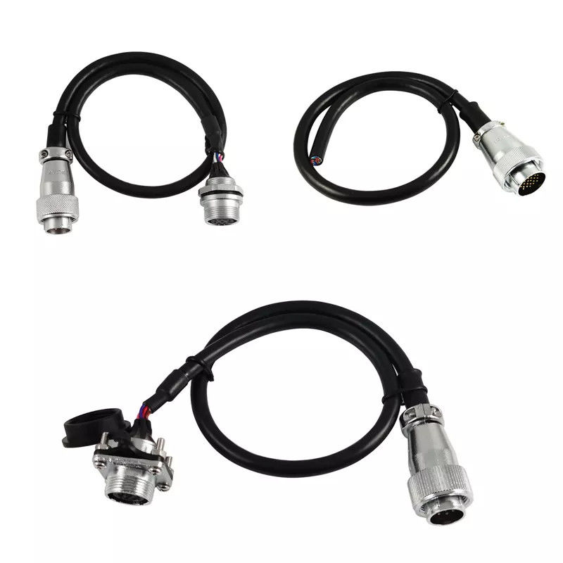 M12 M16 IP67 Cable de conector impermeable de arnés de cableado de robot de 3 pines para LED