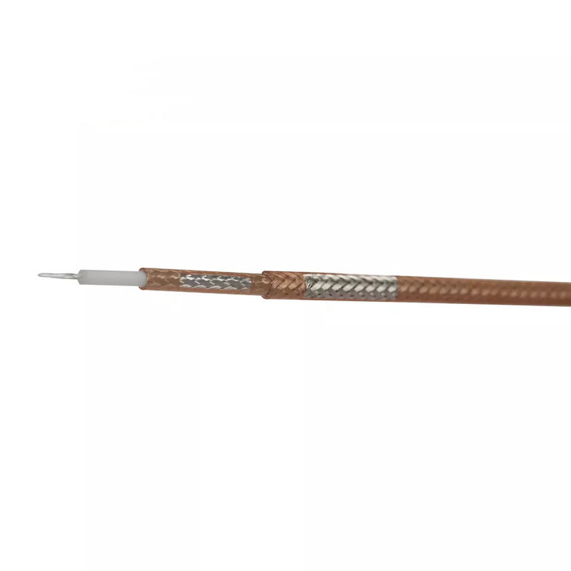 Chaqueta FEP Cable coaxial de alto voltaje Cable coaxial RG400 RF
