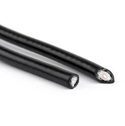 Alambre de cobre aislado FRPVC del cable coaxial de alto voltaje del trenzado AC