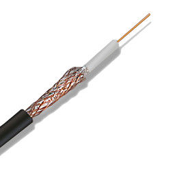 Alambre de cobre aislado FRPVC del cable coaxial de alto voltaje del trenzado AC