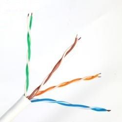 Cableado industrial del cable de Lan del cable de Ethernet de Cat5e UTP 24awg el 1000ft para la PC ADSL