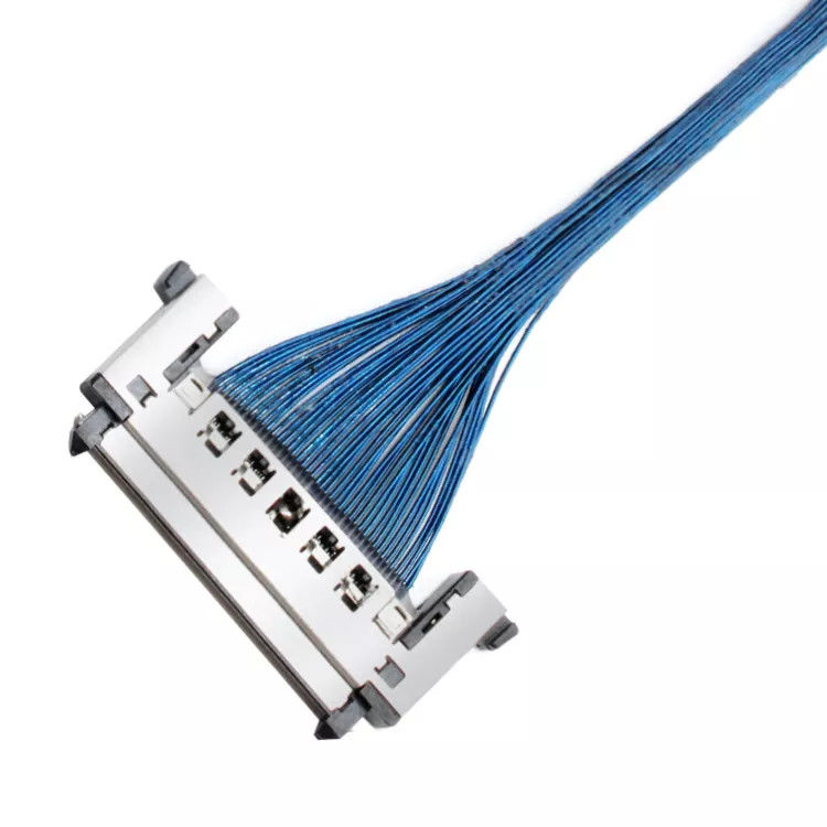 Pin micro del cable coaxial LVDS 40 5,9 pulgadas para el monitor LCD de la placa base Mini ITX