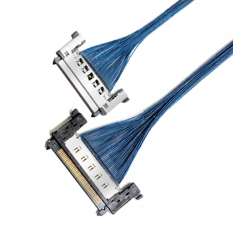 Pin micro del cable coaxial LVDS 40 5,9 pulgadas para el monitor LCD de la placa base Mini ITX