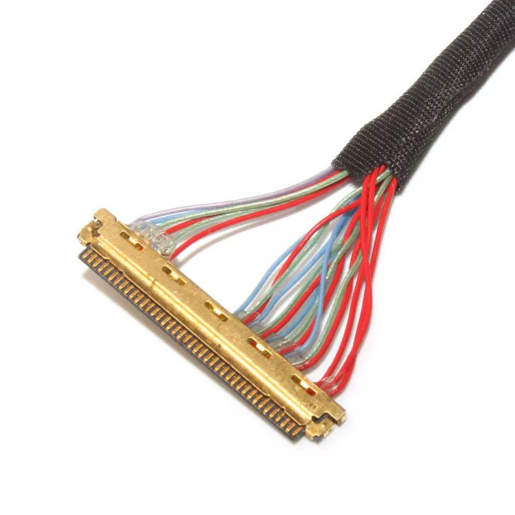 Fabricantes de montaje de cables Fabricantes de cable personalizado LVDS Fabricantes de cable personalizado Cable flexible de señal blindada para pantalla y cámara Fabrica de suministro directo Diseño de cable personalizado