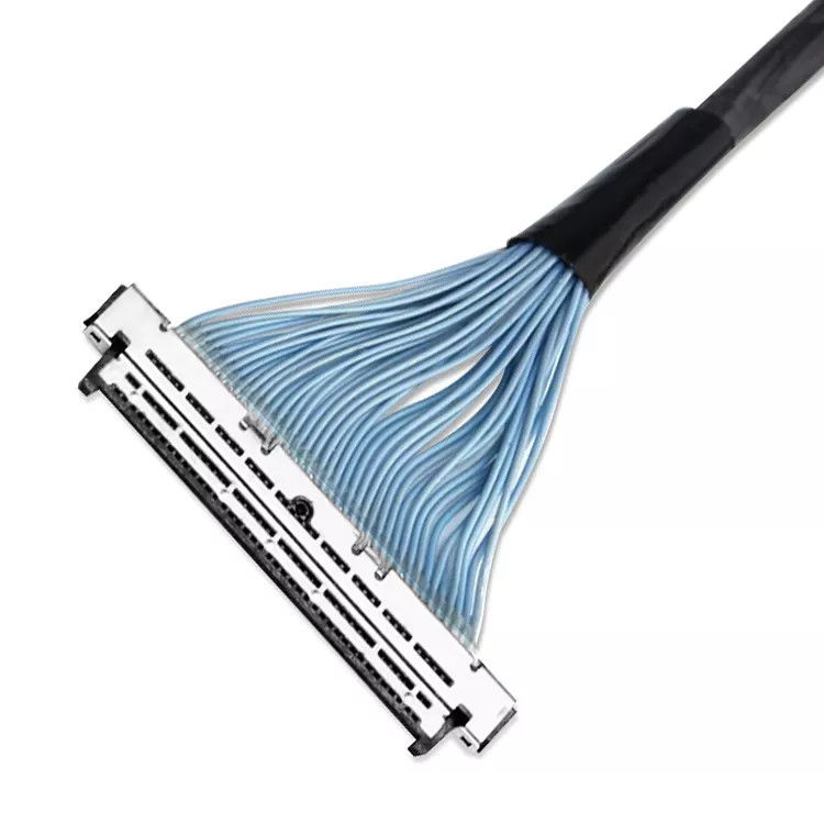 Fabricantes de montaje de cables Fabricantes de cable personalizado LVDS Fabricantes de cable personalizado Cable flexible de señal blindada para pantalla y cámara Fabrica de suministro directo Diseño de cable personalizado