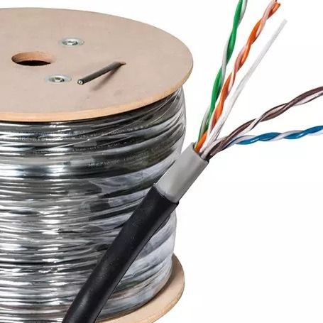 Cable sólido el 100ft del Lan del gato 5 de los cordones de remiendo de la red de la espuma PE de UTP FTP