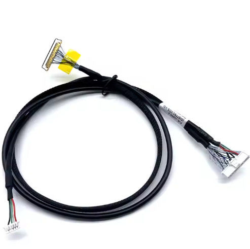 Cable de conector electrónico LCD/conjunto de cables de LVDs para el panel de visualización