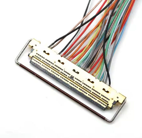 DF14 30Pin a 111B40 Colorido cable LVDS 111B40-1211TA-G3 Arnés de alambre para pantalla de computadora portátil