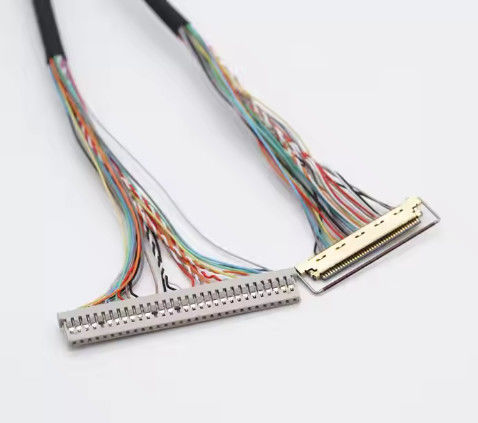 DF14 30Pin a 111B40 Colorido cable LVDS 111B40-1211TA-G3 Arnés de alambre para pantalla de computadora portátil