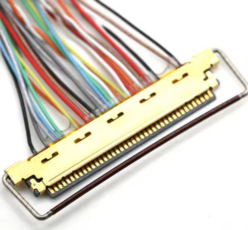 DF14 30Pin a 111B40 Colorido cable LVDS 111B40-1211TA-G3 Arnés de alambre para pantalla de computadora portátil