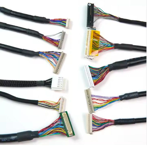DF13-30DS-1.25C a DF14-20S-1.25C Ensamblaje de cable Lvds personalizado para panel LCD 20pin 30pin 40pin 50pin 60pin
