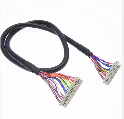 DF13-30DS-1.25C a DF14-20S-1.25C Ensamblaje de cable Lvds personalizado para panel LCD 20pin 30pin 40pin 50pin 60pin