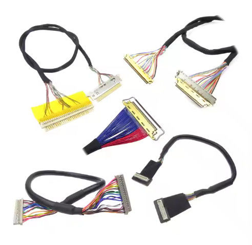 DF13-30DS-1.25C a DF14-20S-1.25C Ensamblaje de cable Lvds personalizado para panel LCD 20pin 30pin 40pin 50pin 60pin