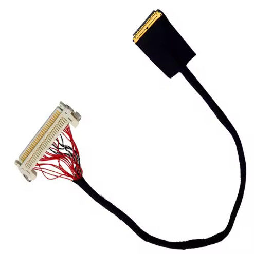 HRS DF13-30DS-1.25C a DF14-20S-1.25C 20pin 30 pin 40 pin 50 pin 60pin Ensamblaje de cable Lvds personalizado para el panel LCD