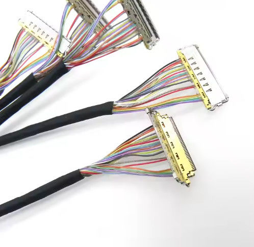 40 pin 30 pin cable EDP conector I-pex cable Lvds personalizado ensamblajes para pantalla de ordenador portátil panel de LCD