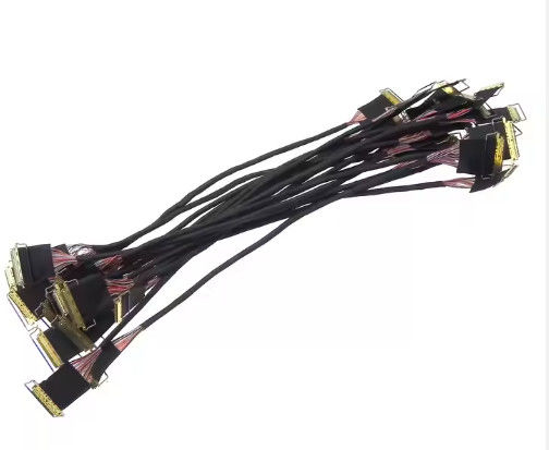 40 pin 30 pin cable EDP conector I-pex cable Lvds personalizado ensamblajes para pantalla de ordenador portátil panel de LCD
