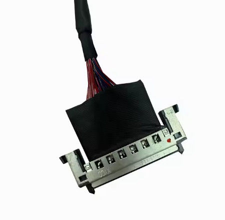 Cable LVDS de conductor de cobre de tensión nominal de 300 V para automatización industrial AWG26-28 Medidor de alambre y temperatura nominal 105 C