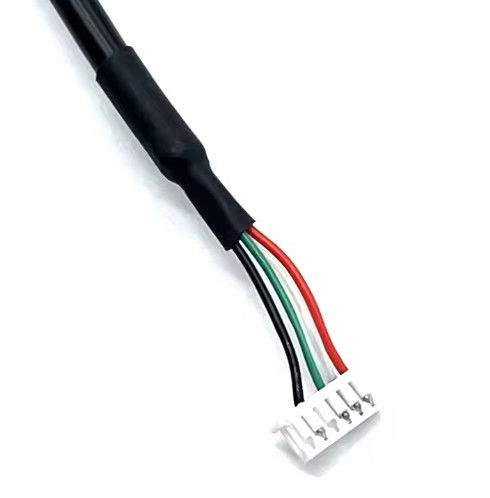 Aplicación electrónica LVDs personalizados negros Arnés de alambre Ensamblaje de cable LCD para panel de visualización