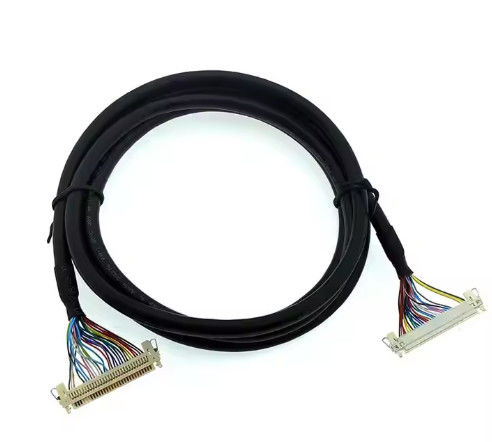 Prueba 100% 1,25 mm 2,0 mm Pitch 20 30 40 conector de pines LVDS cable de pantalla LCD con cable blindado