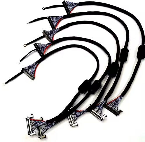 JAE LVDS cable de apoyo PET 100% prueba cable de televisión LCD para 32 pulgadas de televisión