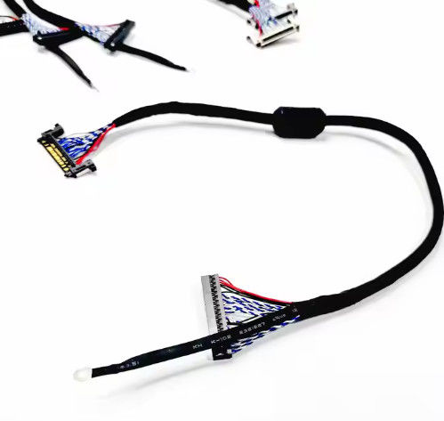 JAE LVDS cable de apoyo PET 100% prueba cable de televisión LCD para 32 pulgadas de televisión