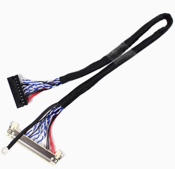 105 °C Temperatura nominal 1-5m Cable LVDS con conductor de cobre AWG26 UL VW-1 Calificado