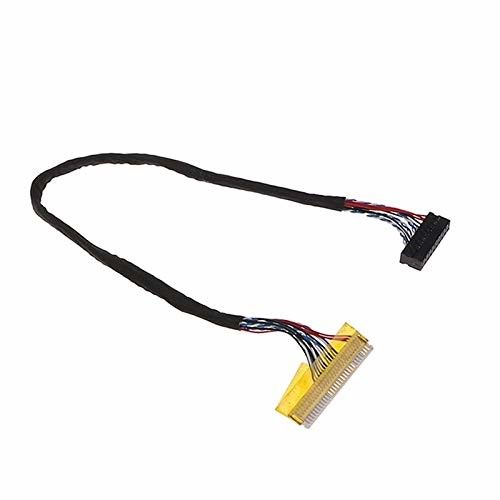 Cables LVDS negros AWG26-28 Medidor de alambre 105C Temperatura nominal para el rendimiento