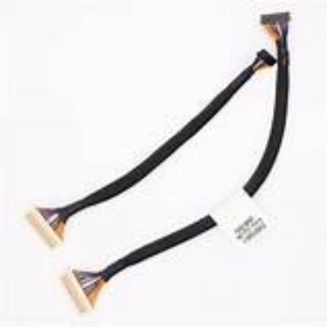 LVDS cable de serie negro de baja tensión con material de conductor de cobre y temperatura nominal de 105 °C