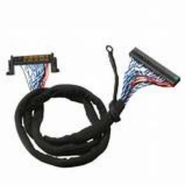 Cables de serie de baja tensión de 1 a 5 m de aislamiento negro para la automatización industrial
