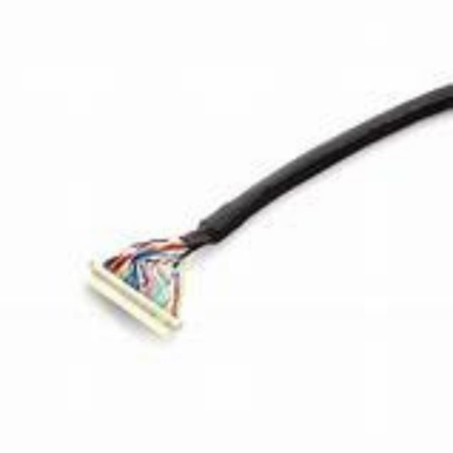 Cable de serie negro de pantalla de baja tensión de 1-5m para transmisión de datos sin problemas