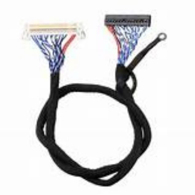 Calificación de inflamabilidad UL VW-1 Cable LVDS con material de chaqueta de PVC y resistencia al aislamiento ≥ 1000MΩ