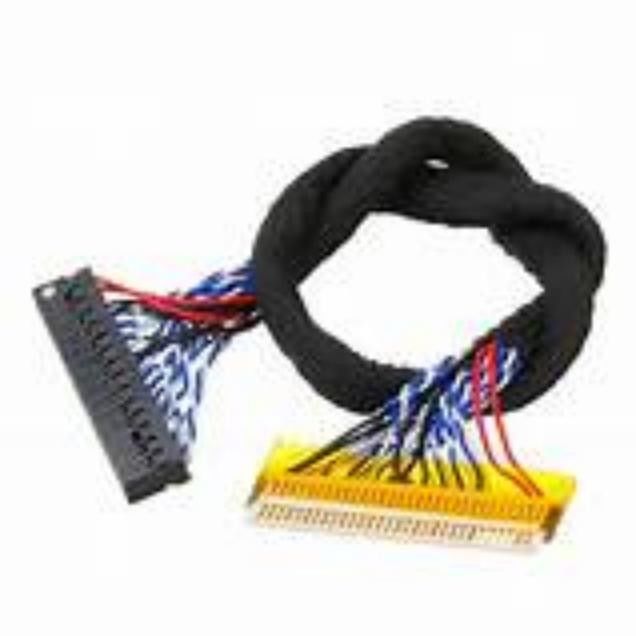 Cables LVDS de automatización industrial con color negro y resistencia al aislamiento ≥ 1000MΩ