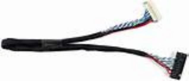 Cable LVDS de transmisión de señal estable con calificación de inflamabilidad UL VW-1 y conductor de cobre AWG26-28