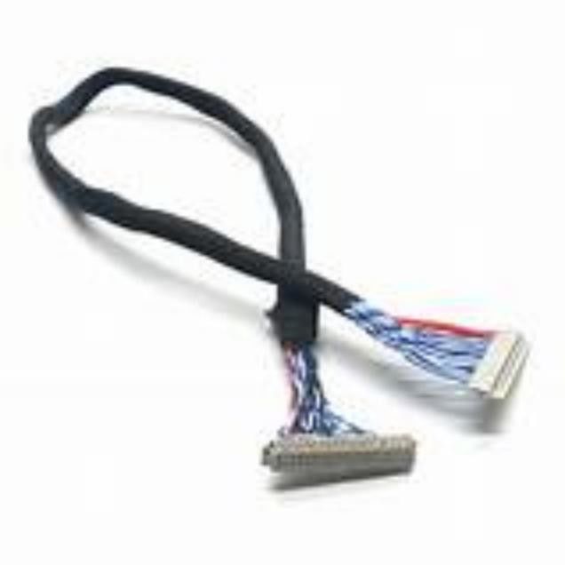 Cable LVDS de transmisión de señal estable con calificación de inflamabilidad UL VW-1 y conductor de cobre AWG26-28
