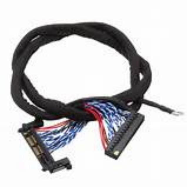 Cables LVDS con conector flame retardant UL VW-1 para sistemas de visualización de automóviles