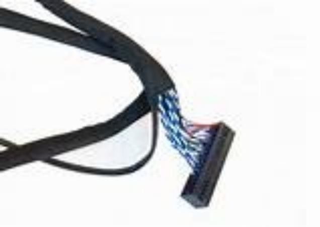 Cables LVDS con conector flame retardant UL VW-1 para sistemas de visualización de automóviles