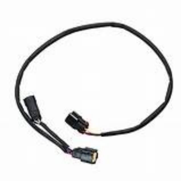 2 Cable de núcleo Arneses de alambre eléctrico con AS14*0.16*1.25*2C SP OD4.0 PVC NEGRO Cable y color de alambre 20awg