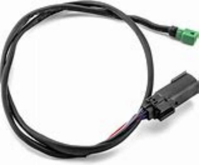 2 Cable de núcleo Arneses de alambre eléctrico con AS14*0.16*1.25*2C SP OD4.0 PVC NEGRO Cable y color de alambre 20awg