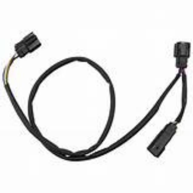 2 Cable de núcleo Arneses de alambre eléctrico con AS14*0.16*1.25*2C SP OD4.0 PVC NEGRO Cable y color de alambre 20awg