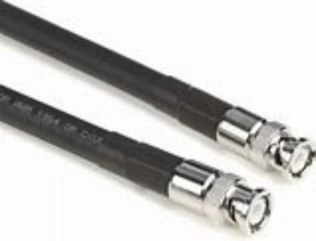 Cable coaxial aislado de polietileno de alto voltaje con impedancia inferior a 30 Ohms