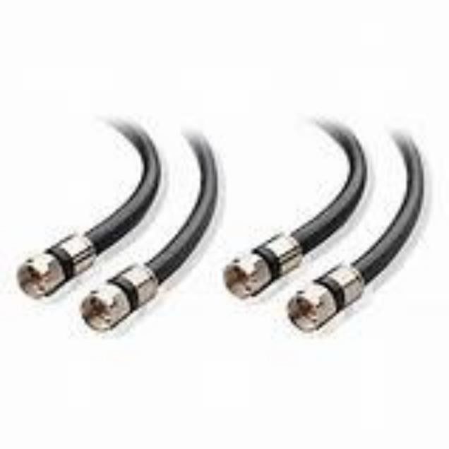 Cable coaxial de alto voltaje con impedancia de 50 Ohms y material de chaqueta de PVC para una transmisión suave