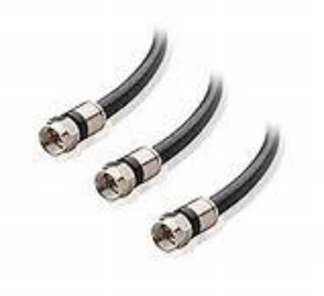 Rango de frecuencia 0-3 GHz Cable coaxial de alto voltaje con impedancia inferior a 30 Ohm y aislamiento de polietileno