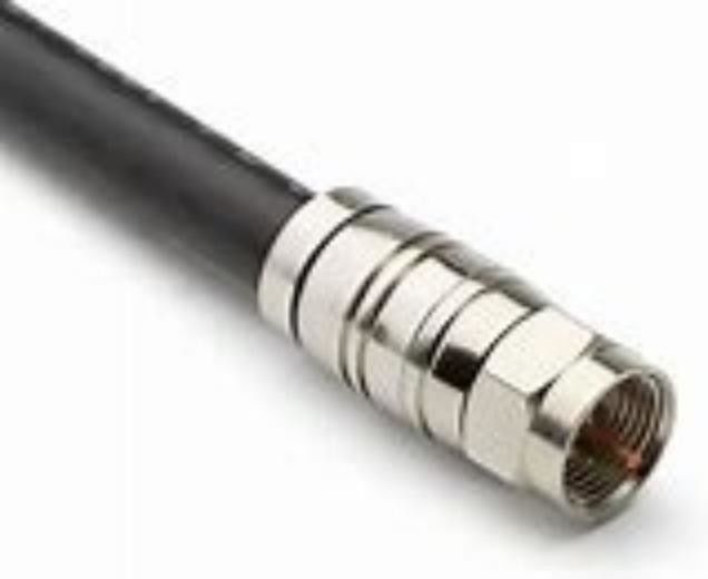 Cable coaxial de alto voltaje con aislamiento XLPE y cubierta de PVC